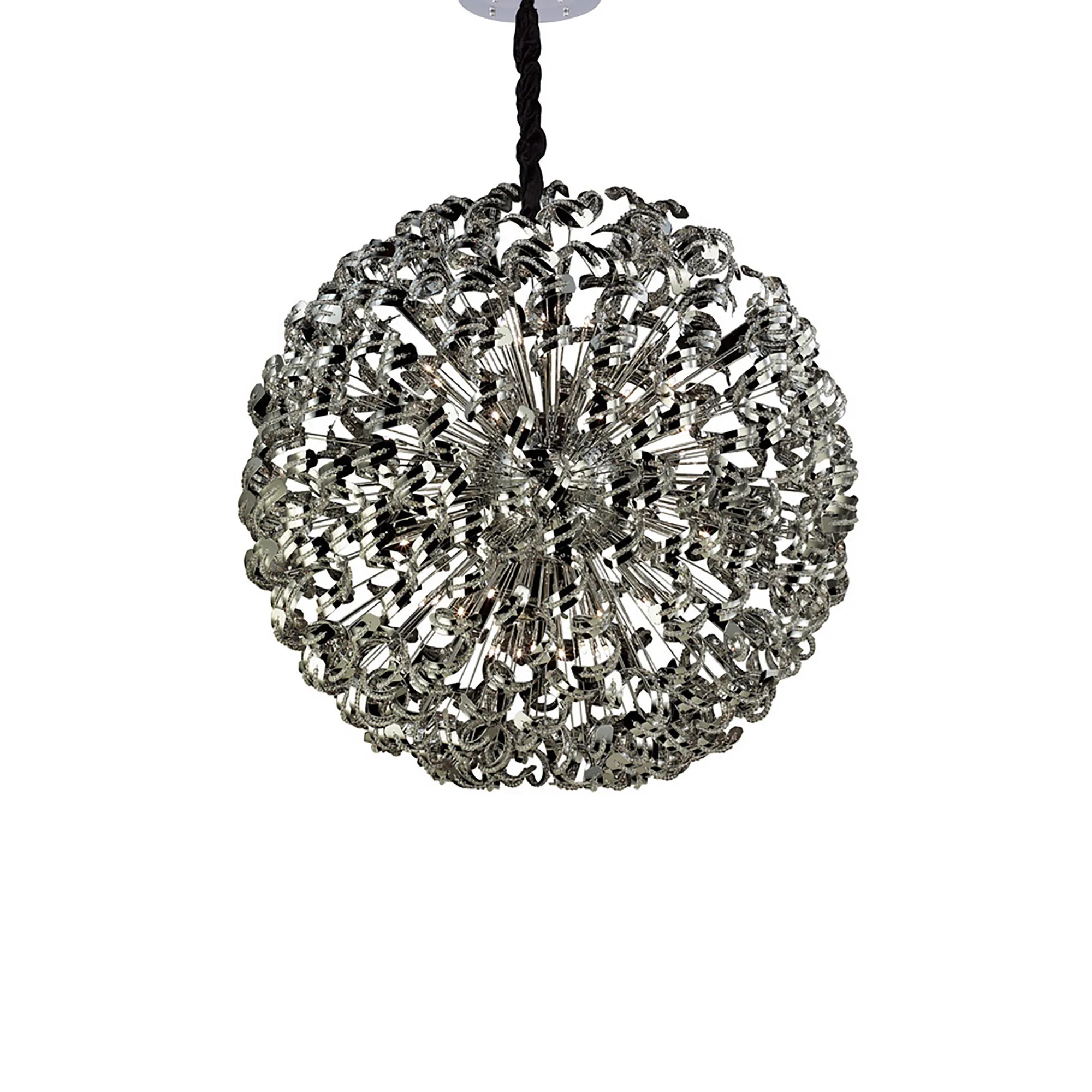 Esme Crystal Ceiling Lights Diyas Statement Crystal Fittings